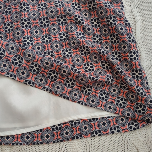 J.Crew Spaghetti Strap with Sweetheart Neckline Print Dress Sz. 8 - Picture 6 of 8